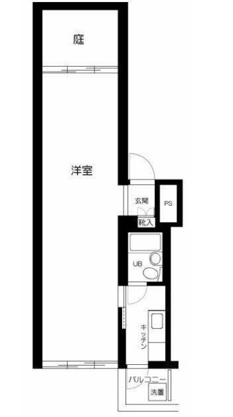 ニューハイツ切り通しの間取り