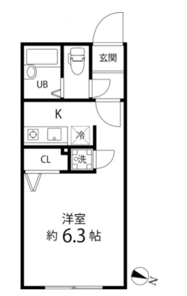 Ｂranche笹塚の間取り