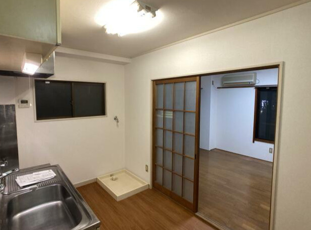 グリーンフォレスト千歳の玄関
