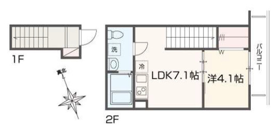 メルラス和泉多摩川の間取り