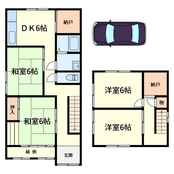 【間取り】 | 高槻市戸建て