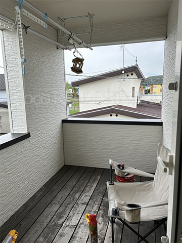 【バルコニー】 | 北見市田端町中古住宅