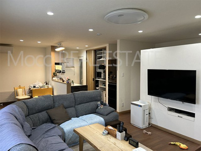 【居間・リビング】 | 北見市田端町中古住宅