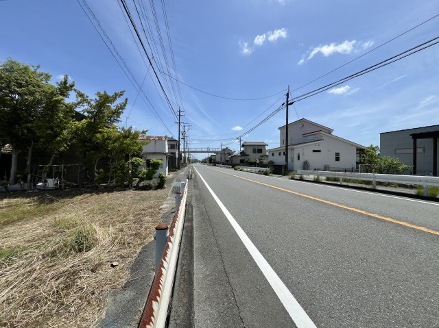 【前面道路含む現地写真】 | 磐田市西島　売土地