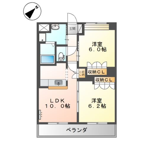 【間取り】 | アバンティ・イースト