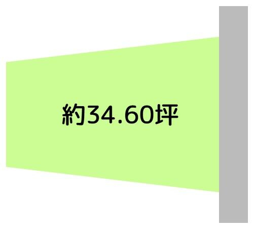 桃山町市場　土地の土地図