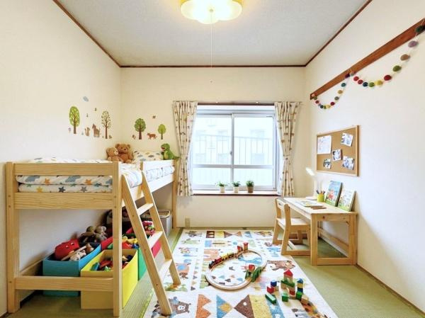三ツ池ハイツC棟の子供部屋|※家具類はＣＧイメージ