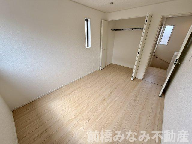 【新築】高崎市吉井町吉井川第3　４号棟(全５棟)　クレイドルガーデン　新築建売分譲の洋室|使い勝手のいい洋室です