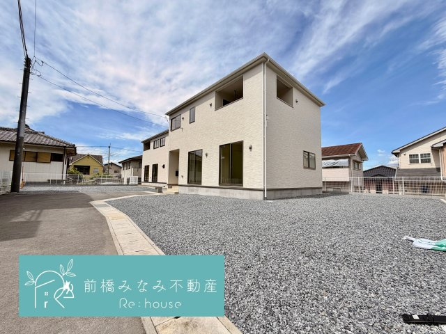 【新築】高崎市吉井町吉井川第3　４号棟(全５棟)　クレイドルガーデン　新築建売分譲の外観|きれいな外観です