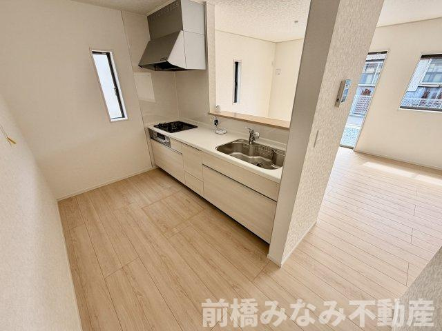 【新築】高崎市吉井町吉井川第3　２号棟(全５棟)　クレイドルガーデン　新築建売分譲のキッチン|キッチンでお料理をお楽しみください