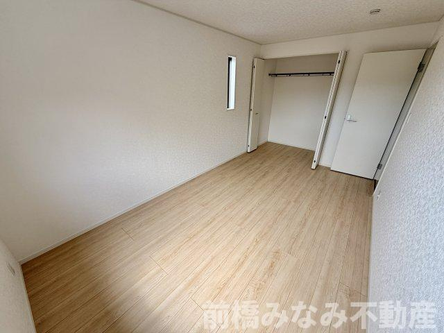 【新築】高崎市吉井町吉井川第3　２号棟(全５棟)　クレイドルガーデン　新築建売分譲の洋室|使い勝手のいい洋室です