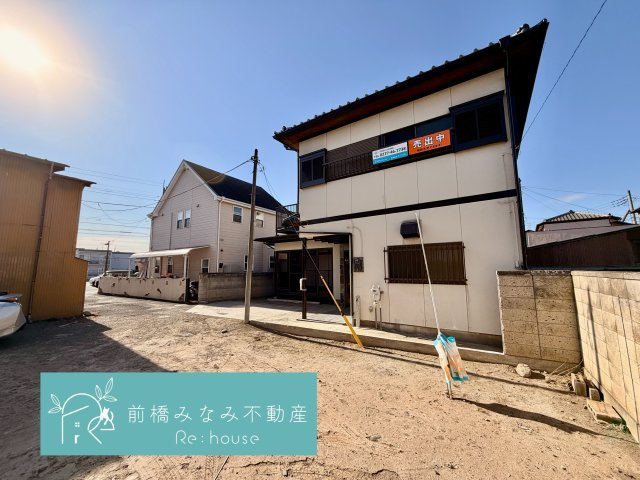 【中古】前橋市下細井町　５DKの外観|外観もきれいです