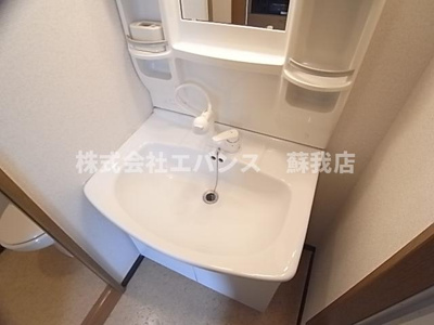 【独立洗面台】 | さらしなビル | 独立洗面台です