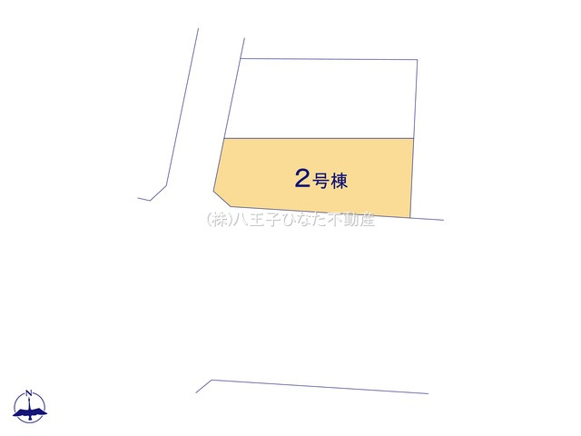 『八王子市新築戸建て』八王子市元本郷町2-15-5【仲介手数料無料】　１１期の区画図|～仲介手数料無料☆八王子ひなた不動産～八王子市元本郷町　新築戸建て