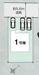 | リナージュ近江八幡市篠原町２丁目０１期 | 区画図