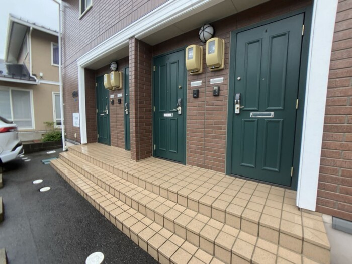 エクセレント大沼202のエントランス