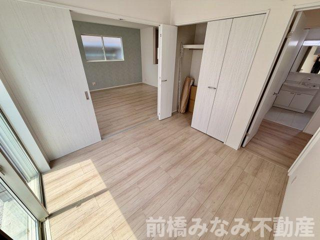 【新築】前橋市青柳町　限定１棟　ハートフルタウン　新築建売の洋室|広々とした洋室です