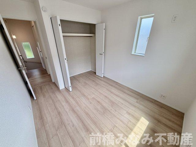 【新築】前橋市青柳町　限定１棟　ハートフルタウン　新築建売の洋室|きれいな洋室です