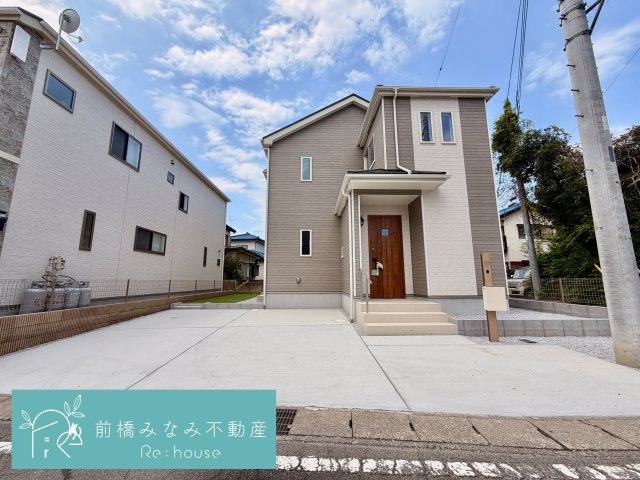 【新築】前橋市青柳町　限定１棟　ハートフルタウン　新築建売の外観|建物外観を気になさる方へ、見た目の良い物件です