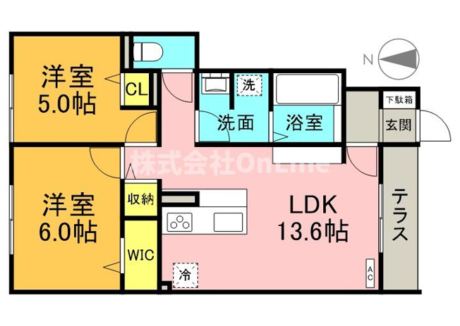 【間取り】 | ファミールD希Ⅲ