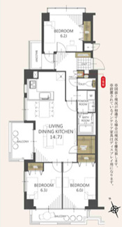  | 【三旺マンション神丘公園】✨️仲介手数料無料✨️西山小学校・神丘中学校