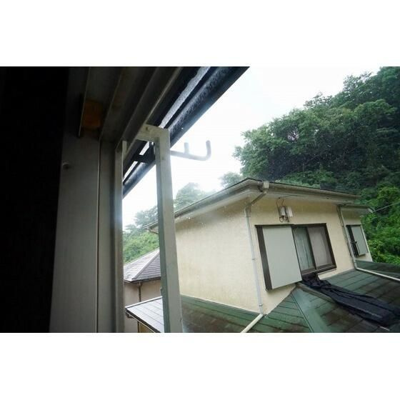 逗子市山の根２丁目のアパートの展望
