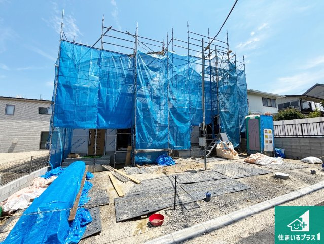 枚方市長尾東町　新築一戸建ての外観|現在建築中！落ち着いた街並みで新生活を始めることが出来そう！周辺の物件も併せてご紹介させて頂きます！