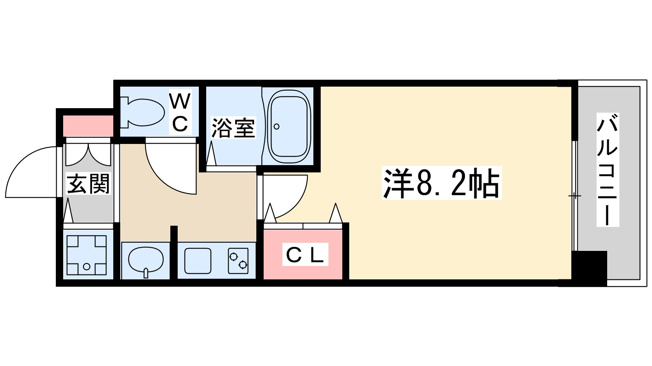 【間取り】 | レジュールアッシュ梅田イースト