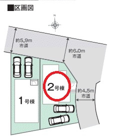  | リナージュ野洲市近江富士３丁目０２期 | 区画図