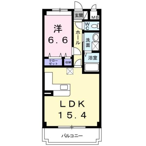 スマイルＫ・Ⅱの間取り