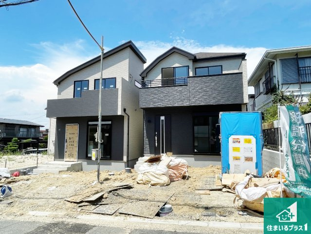 枚方市長尾東町　新築一戸建ての外観|お客様に長く安心して住んでいだだける事にこだわった家づくり！住んでからのアフターサービスにもしっかりと取り組んでいます！