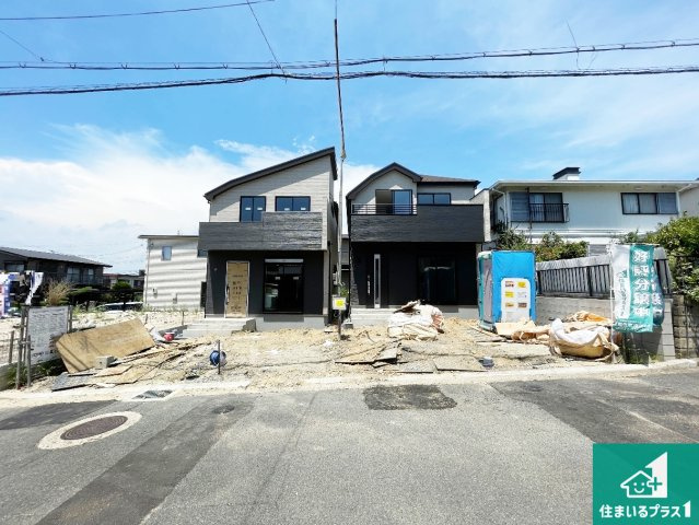 枚方市長尾東町　新築一戸建ての外観|安心の10年保証！外観を美しく保ち、雨水で汚れを落とします！気になることがありましたら、お気軽にお問い合わせください！