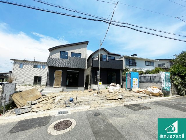 枚方市長尾東町　新築一戸建ての外観|お客様に長く安心して住んでいだだける事にこだわった家づくり！住んでからのアフターサービスにもしっかりと取り組んでいます！