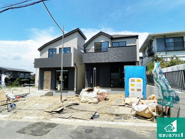 枚方市長尾東町　新築一戸建ての外観|安心の10年保証！外観を美しく保ち、雨水で汚れを落とします！気になることがありましたら、お気軽にお問い合わせください！