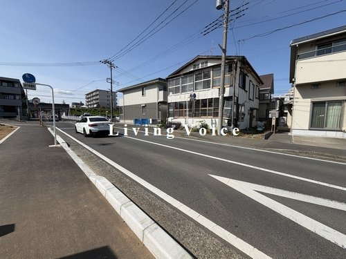 【前面道路含む現地写真】 | 【仲介手数料０円】伊勢原市東大竹　土地（売地）　No,1　全4区画 | 伊勢原市東大竹　土地（売地）　全4区画