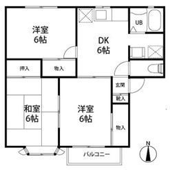 メンバーズタウンかすみの間取り