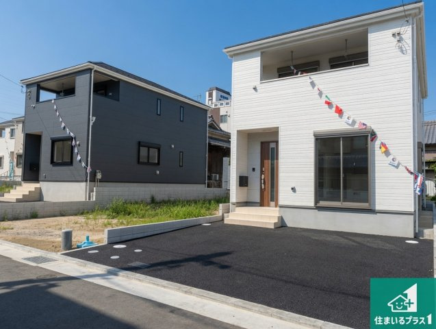 枚方市長尾峠町　第3期　新築一戸建ての外観|お客様に長く安心して住んでいだだける事にこだわった家づくり！住んでからのアフターサービスにもしっかりと取り組んでいます！