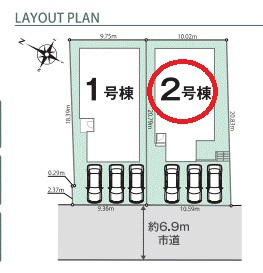 | リナージュ湖南市サイドタウン２丁目０１期 | 区画図