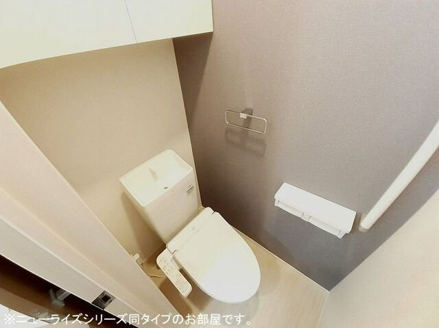 【トイレ】 | フィールズイーストＢ | シンプルで使いやすいトイレです