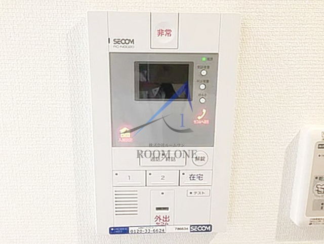 リブリ・ビラ綱島のセキュリティ|モニター付きインターホンです。