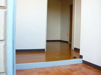 パルネット輝の玄関