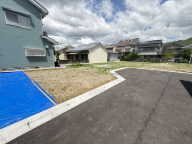 薊野中町　建築条件なし　B号地　売土地（全5区画）　の外観|B号地　土地面積　148.15㎡（約44.81坪）