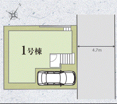 【区画図】 | リナージュ堺市西区北条町２丁０１期 | 区画図
