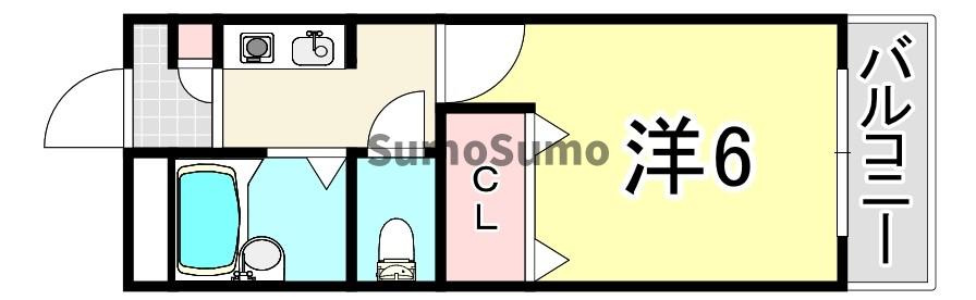 abcビルの間取り