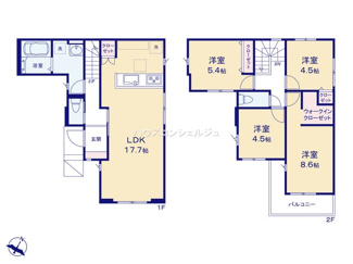 【間取り】 | 名古屋市名東区平和が丘2丁目51【仲介手数料無料】新築一戸建て　1号棟