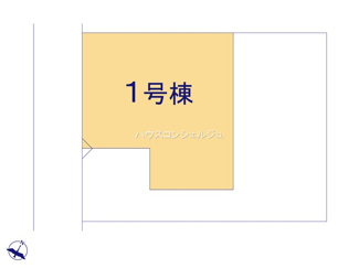 【区画図】 | 名古屋市名東区平和が丘2丁目51【仲介手数料無料】新築一戸建て　1号棟
