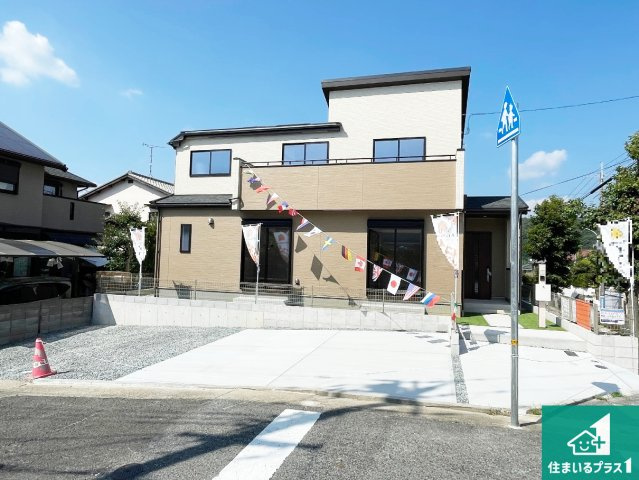 神戸市西区秋葉台　新築一戸建ての外観|お客様に長く安心して住んでいだだける事にこだわった家づくり！住んでからのアフターサービスにもしっかりと取り組んでいます！