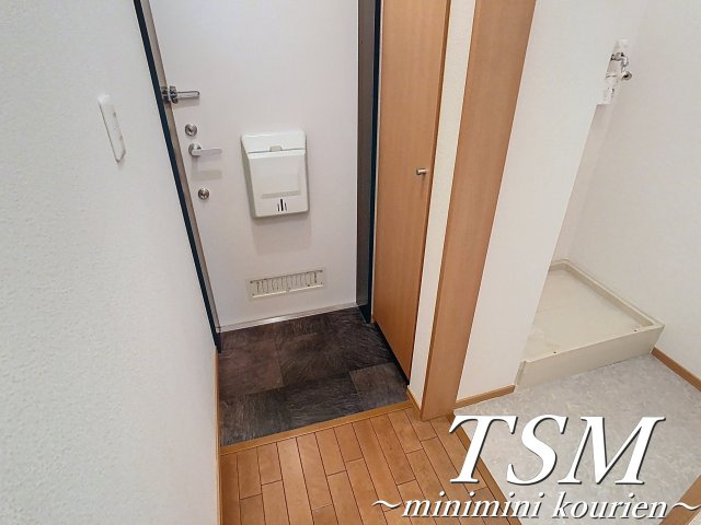 アクロス大和田の玄関|シューズボックス付きの玄関