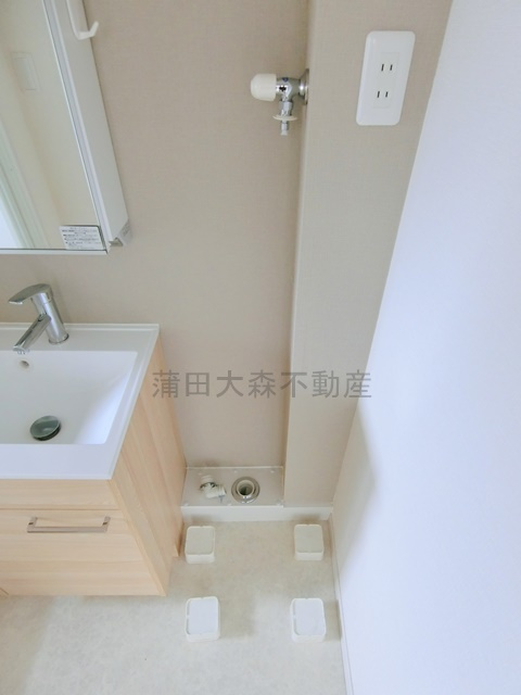 本羽田住宅の設備|室内洗濯機置き場