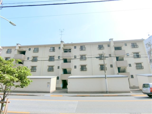 本羽田住宅の外観
